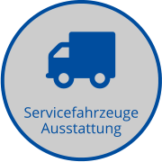 Servicefahrzeuge Ausstattung